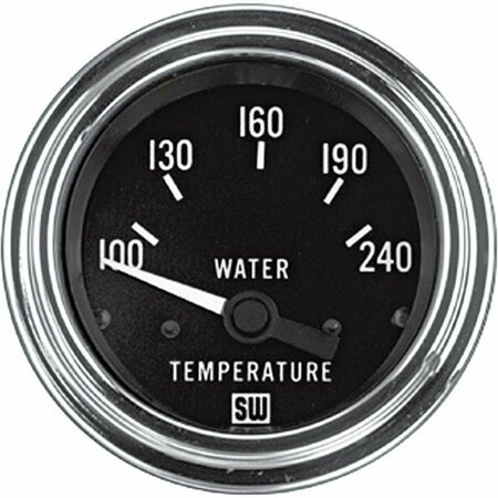 AFTERMARKET Stewart Warner Instrument Water Temperature Gauge SWI-82306-JN